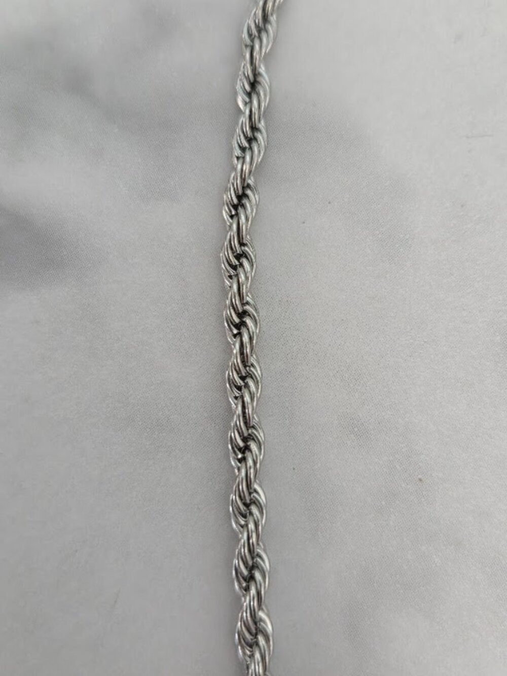 Stainless Steel Coffee Bean Charm T-Bar Necklace Minimalist Dainty Silver Chain - Picture 5 of 12
